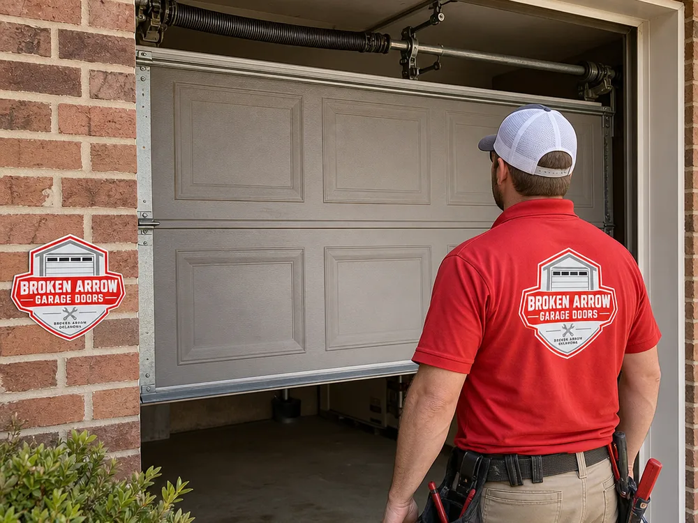 Balanced garage door staying halfway open with the opener disengaged